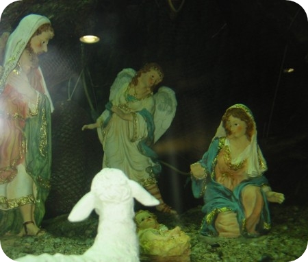 Presepe sott'acqua nell'acquario di Soverato